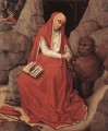San Jerónimo y el León Pintor holandés Rogier van der Weyden